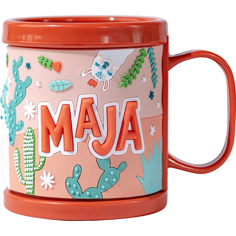 Plastikowy kubek z imienim MAJA