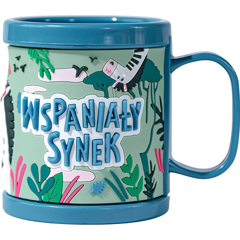 Plastikowy kubek 3D z napisem Wspania��y Synek