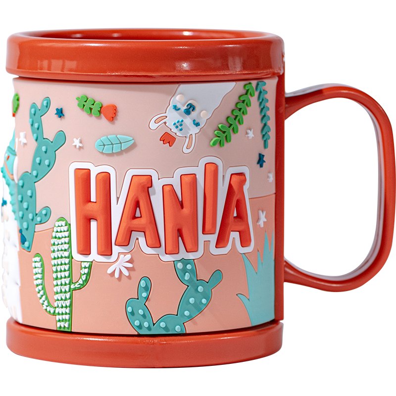 Plastikowy kubek z imienim HANIA