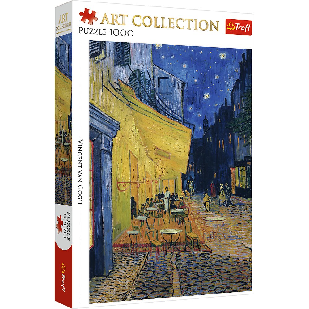 Puzzle, Art Collection, Taras kawiarni w nocy, 1000 el.