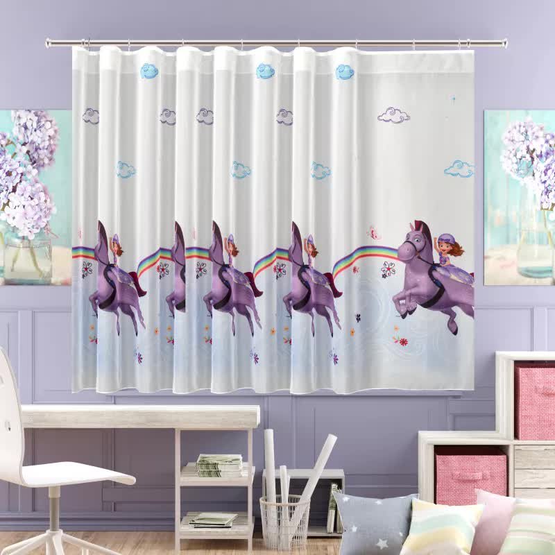 Firanka woalowa drukowana dziecięca wys. 155 cm Sofia 155 cm