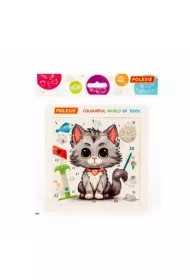 Układanka Łamigłówka Kotek 25el POLESIE 23159 WADP