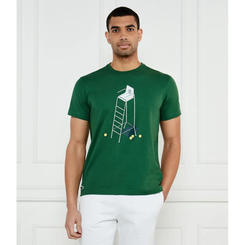 Lacoste T-shirt Tennis Heritage Regular Fit
