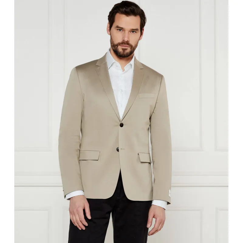 Calvin Klein Satynowa marynarka Slim Fit