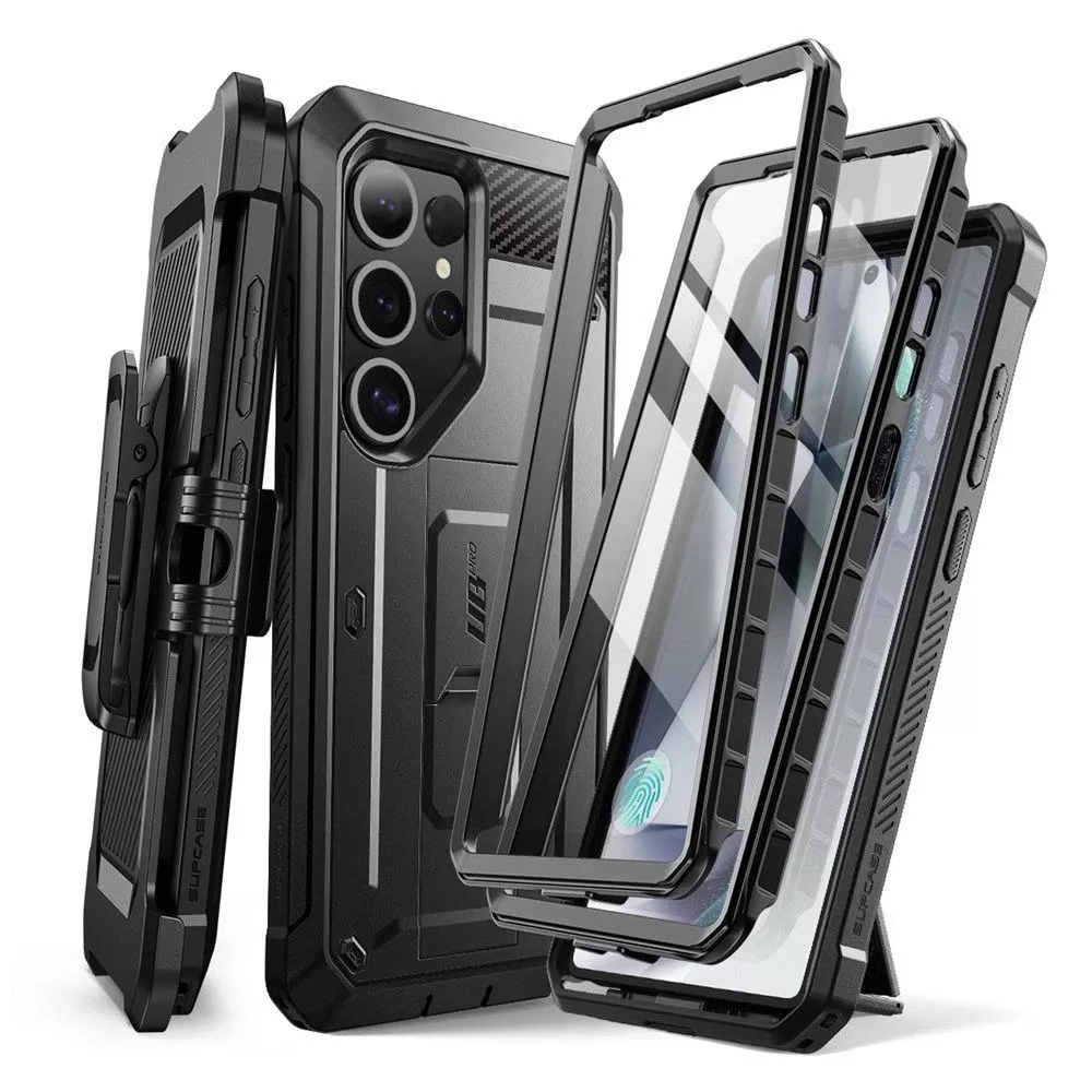 Etui do Samsung Galaxy S25 Ultra Supcase Unicorn Beetle Pro 2-Set Black