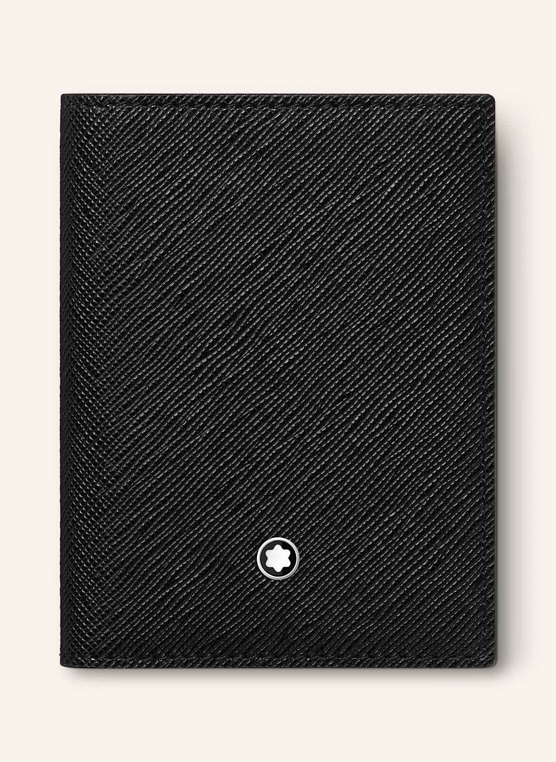 Montblanc Etui Na Karty Ze Skóry Saffiano Sartorial schwarz