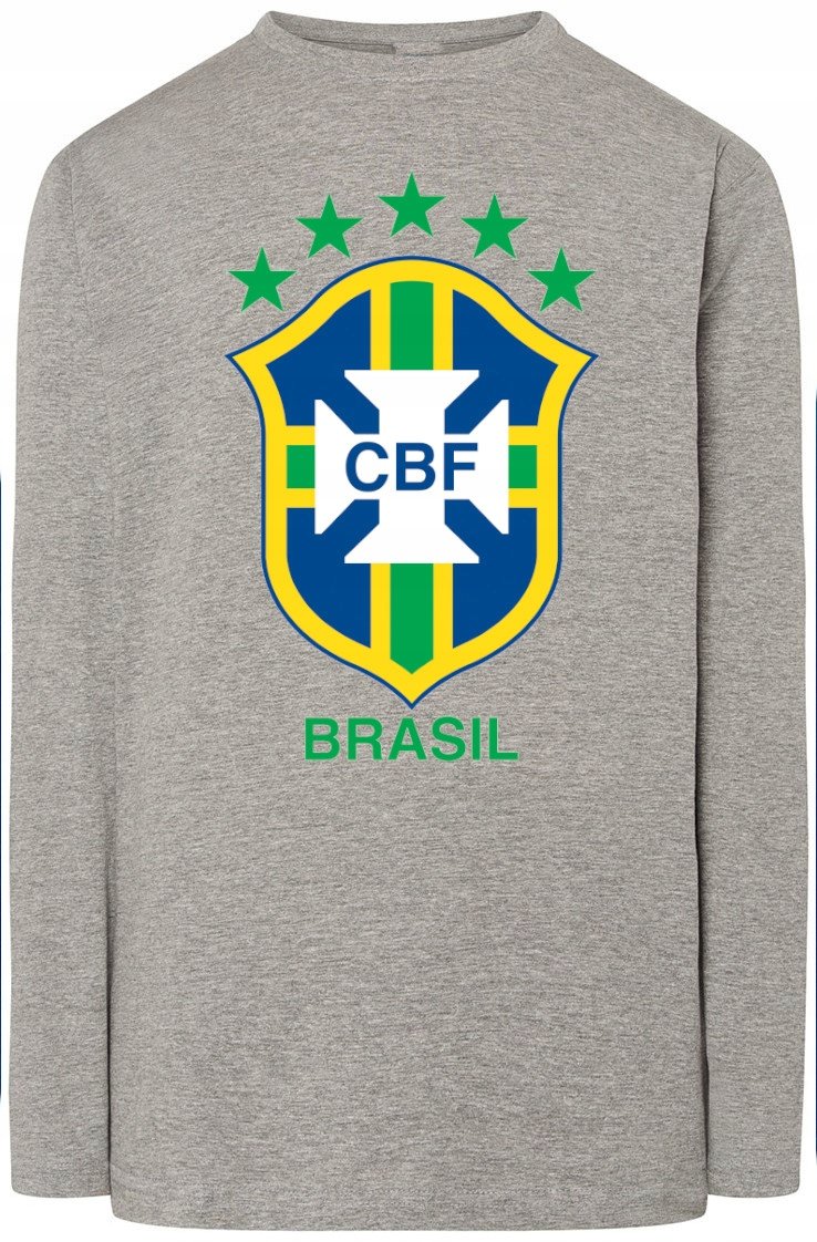Reprezentacja Brazylli Longsleeve Modny r.5XL