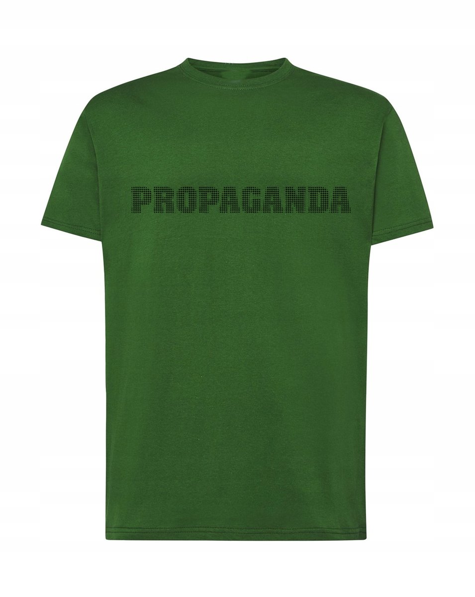 T-Shirt koszulka nadruk napis PROPAGANDA r.XXL
