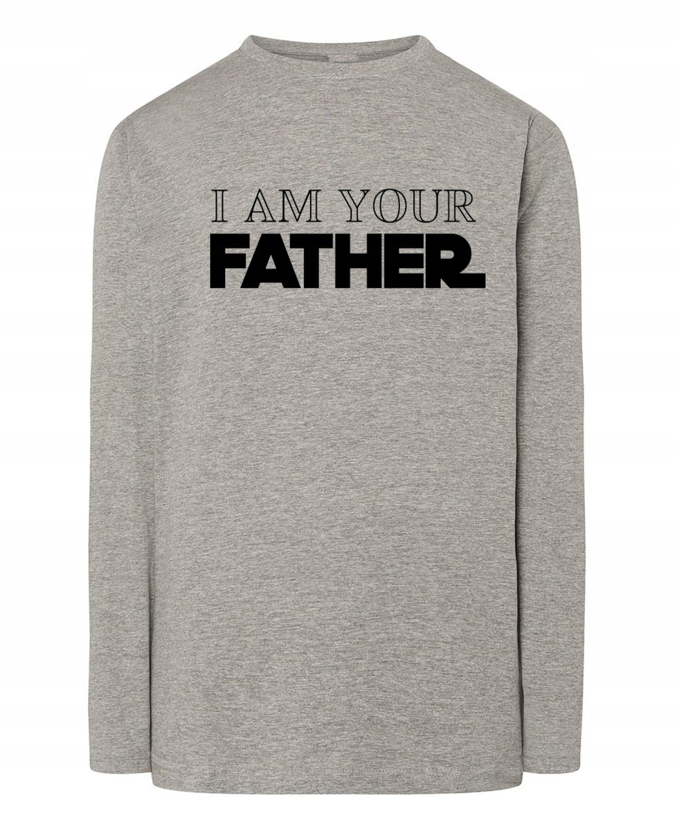 Longsleeve męski Dzień Taty Prezent I AM YOUR FATHER r.5XL