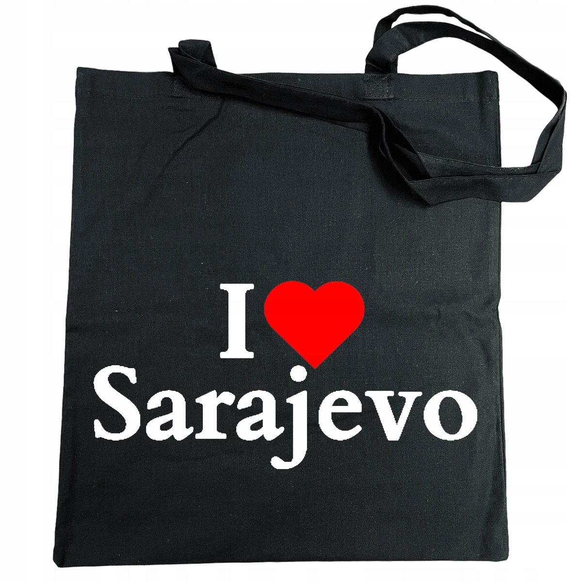 Torba na zakupy nadruk I Love Sarajevo Bośnia I Hercegowina