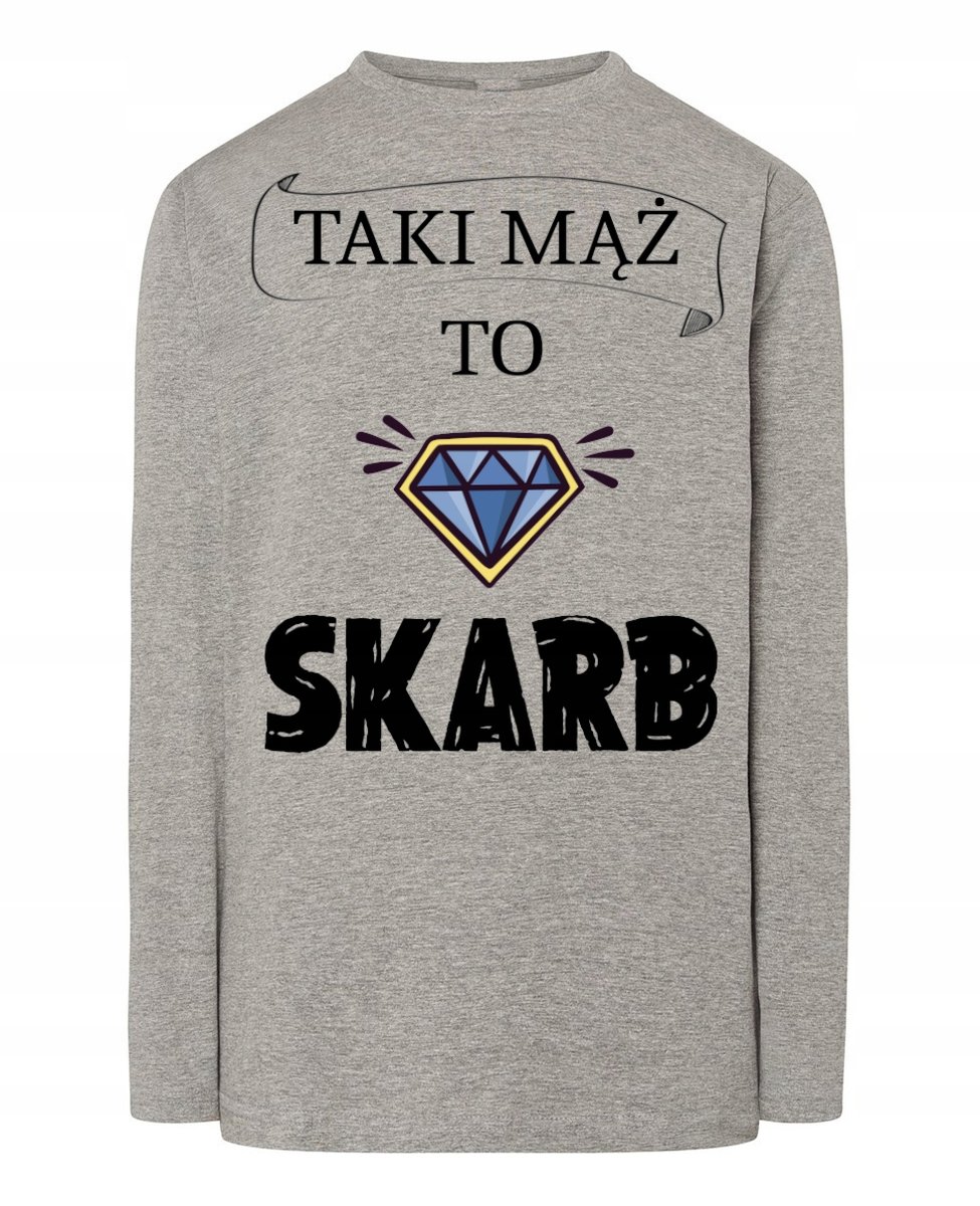 Longsleeve Prezent Dla Męża Walentynki r.5XL