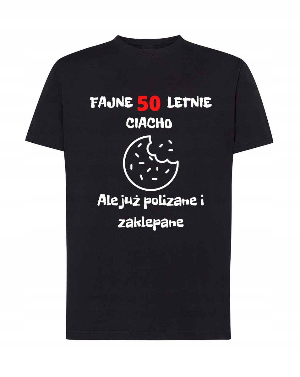 T-Shirt męski na 50 urodziny Rozm.S