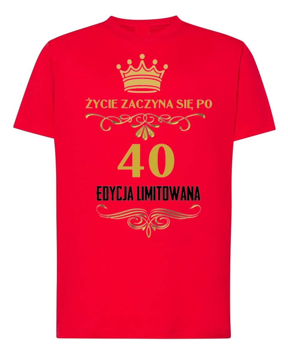 Koszulka Urodzinowa 40 Lat Urodziny 40 r.3XL