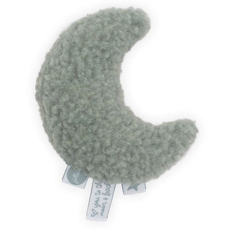 Grzechotka Miękka Jollein Księżyc Ash Green