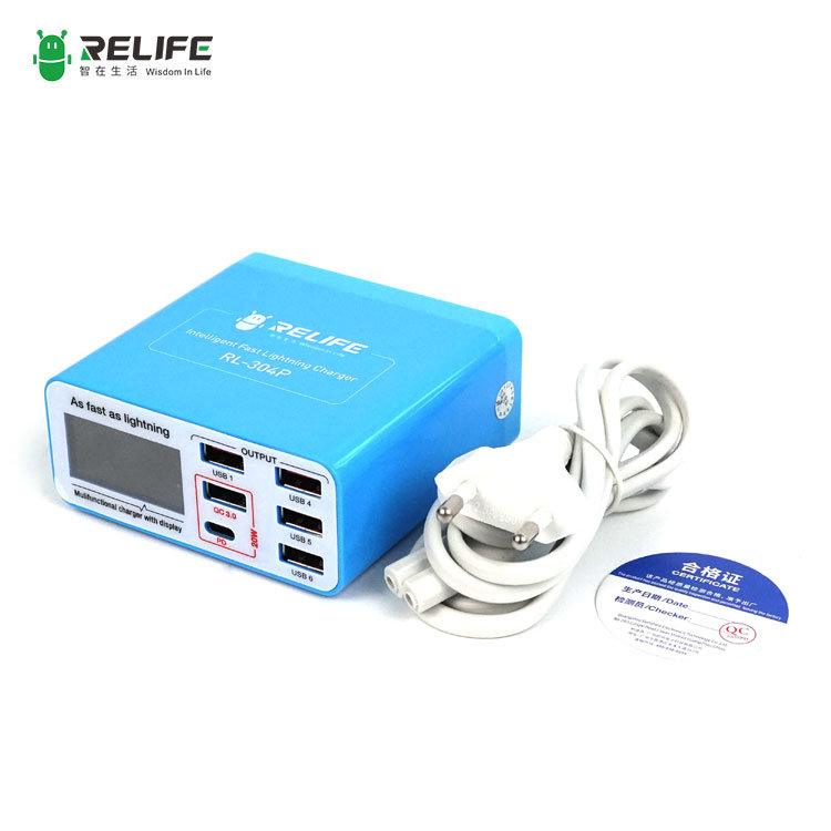 ��adowarka Serwisowa 6xUSB QC 3.0 Relife RL-304P