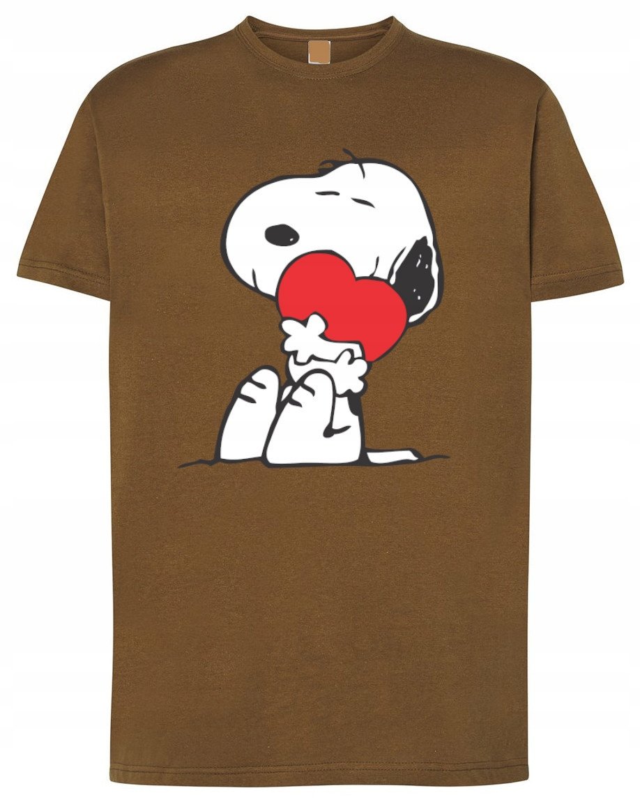 T-Shirt męski nadruk Snoopy Dog r.L