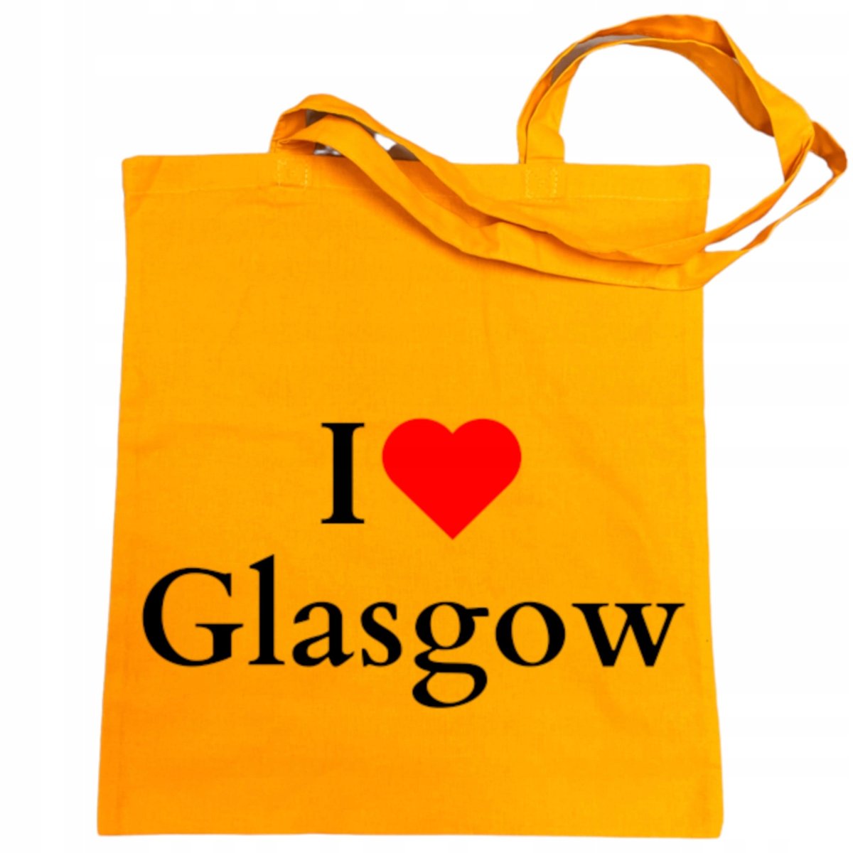 Torba na zakupy nadruk I Love Glasgow Szkocja
