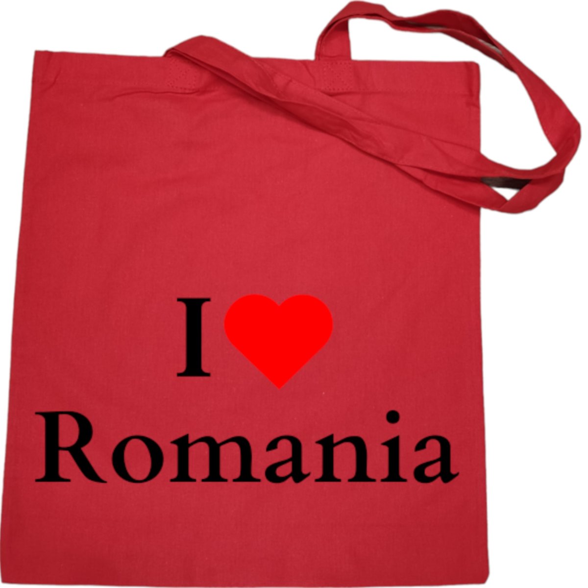 Torba na zakupy nadruk I Love Romania Kocham Rumunię