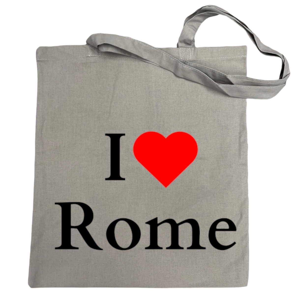 Torba na zakupy nadruk I Love Rome Kocham Rzym