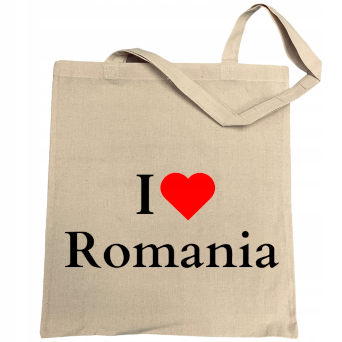 Torba na zakupy nadruk I Love Romania Kocham Rumunię