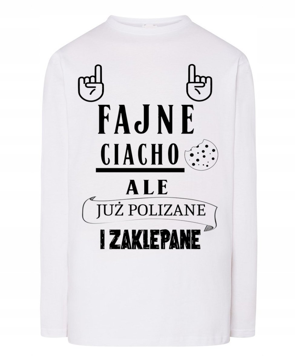 Longsleeve na Walentynki Fajne Ciacho r.XL