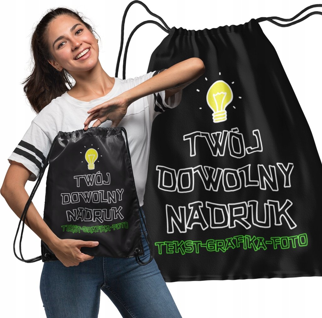 TORBA PLECAK DO SZKOŁY Z DOWOLNYM NADRUKIEM