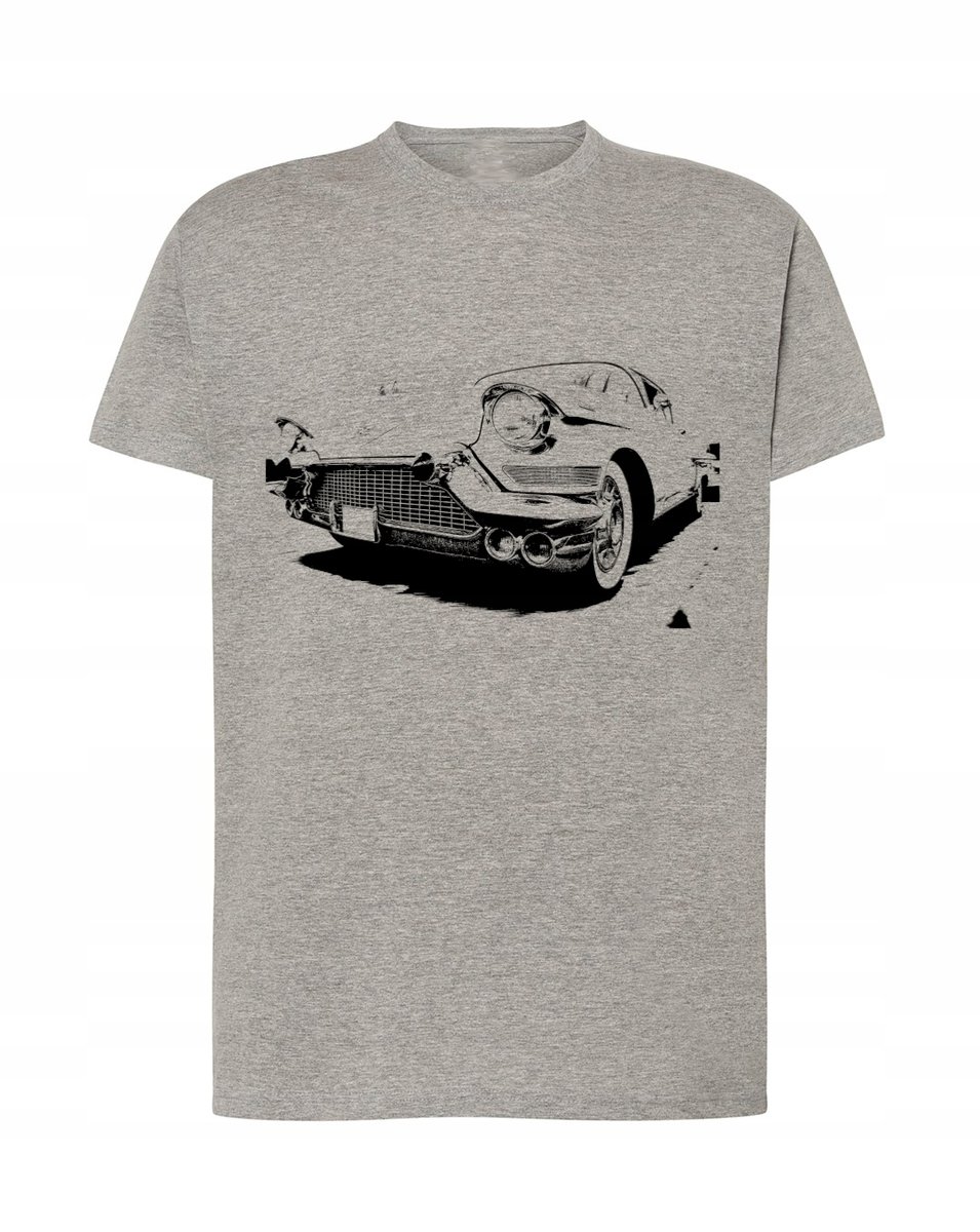 T-Shirt męski nadruk Klasyczne Auto Rozm.XL