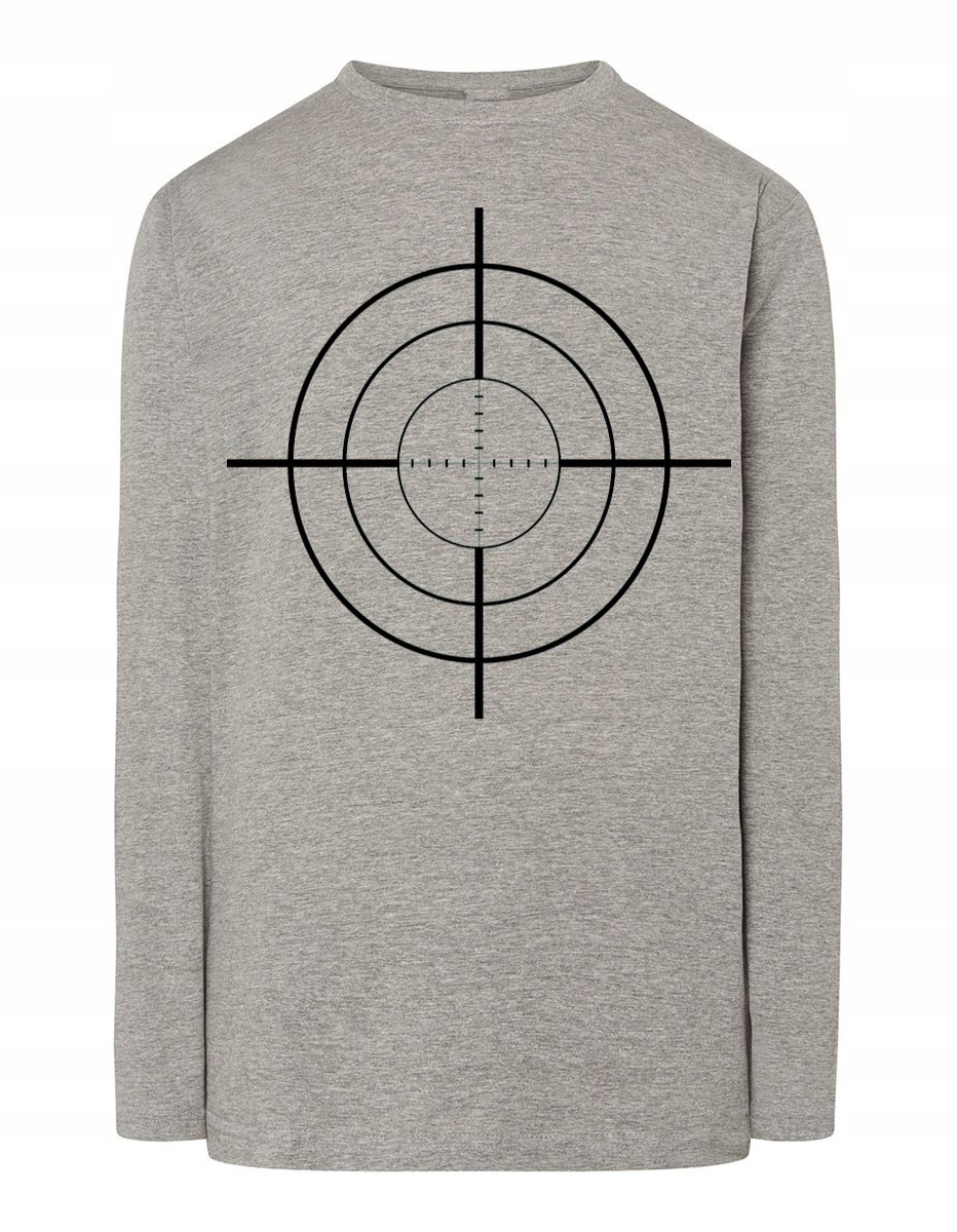 Longsleeve męski nadruk SNAJPER CEL r.5XL