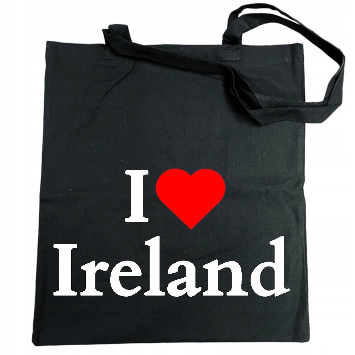 Torba na zakupy nadruk I Love Ireland Kocham Irlandie Prezent