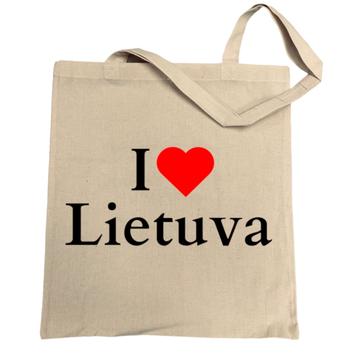 Torba na zakupy nadruk I Love Lietuva Kocham Litwę