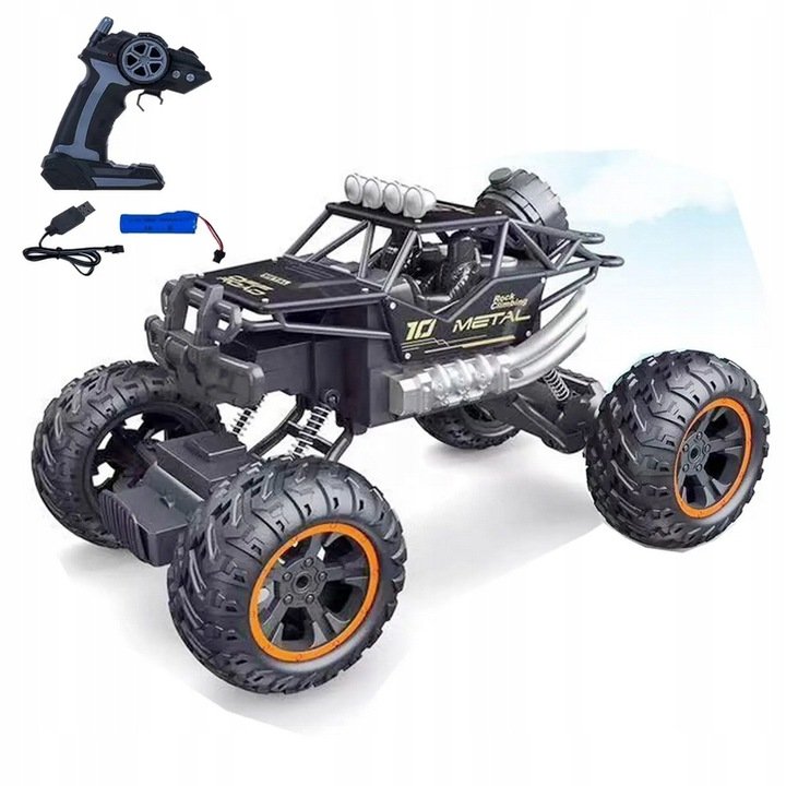 KingSzop ZDALNIE STEROWANY SAMOCHÓD TERENOWY RC 1:12 2.4 GHz OFF ROADER - EFEKT DYMU