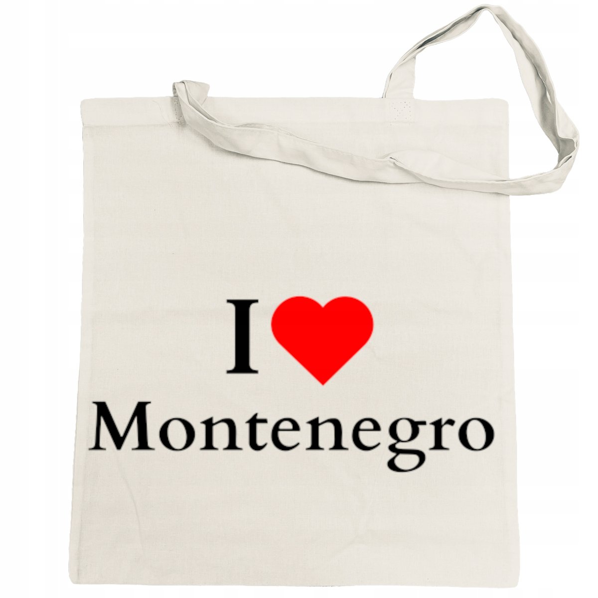 Torba na zakupy I Love Montenegro Kocham Czarnogórę