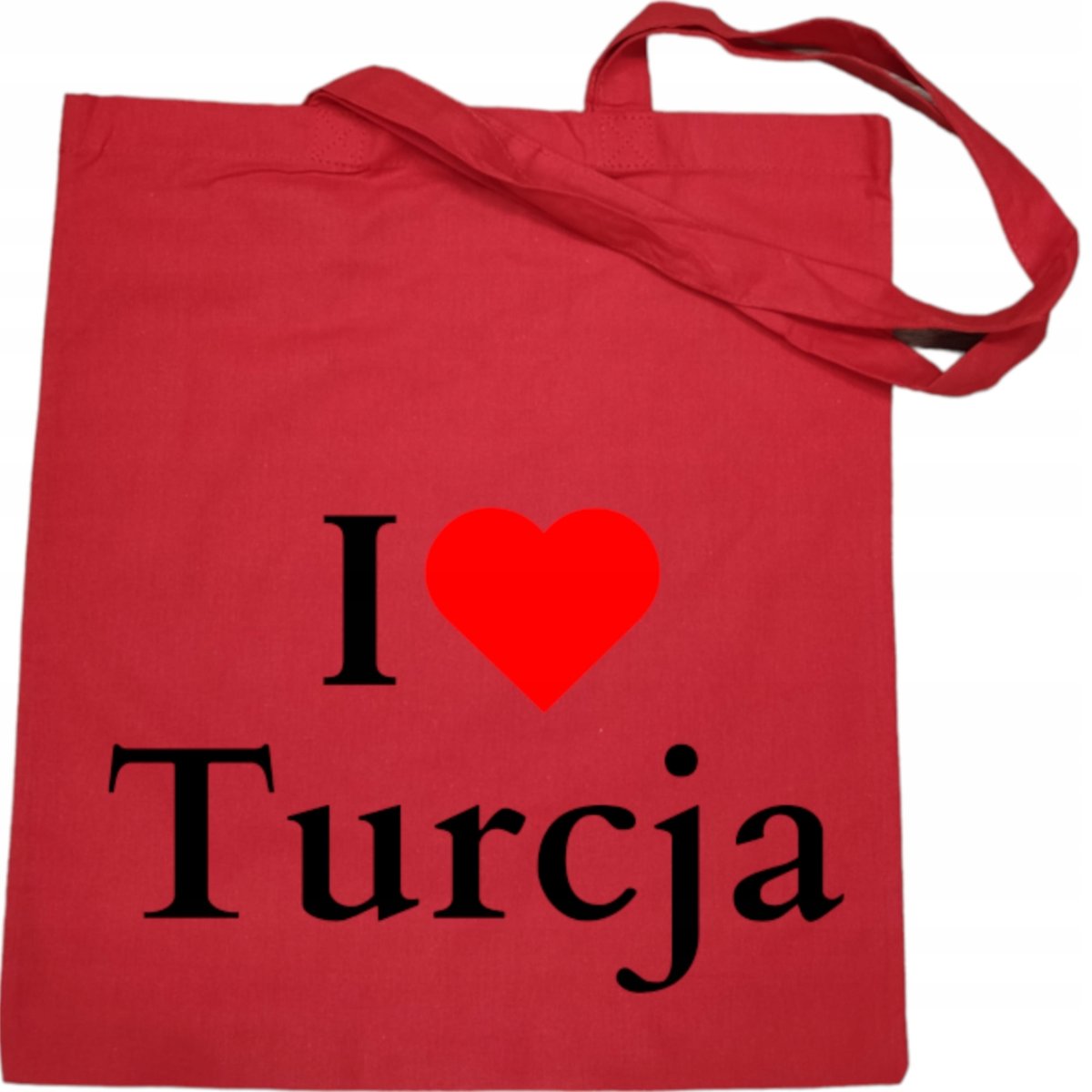 Torba na zakupy nadruk I Love Turcja Kocham Turcję
