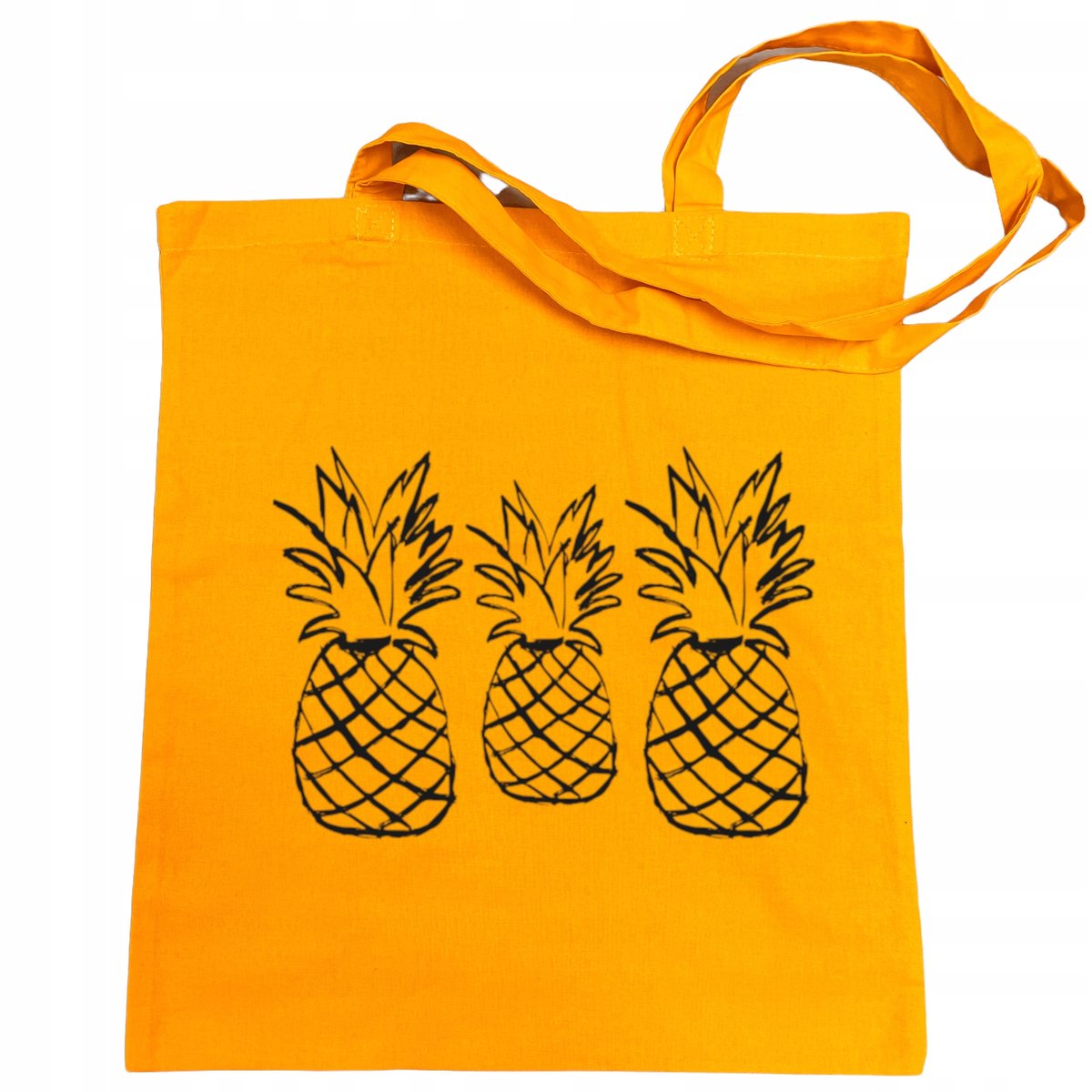 Torba na zakupy fajny nadruk ANANAS