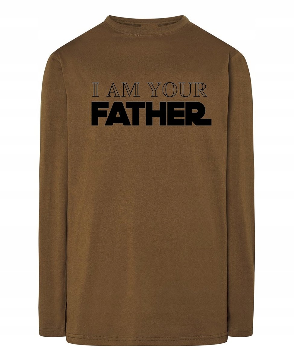 Longsleeve męski Dzień Taty Prezent I AM YOUR FATHER r.XL