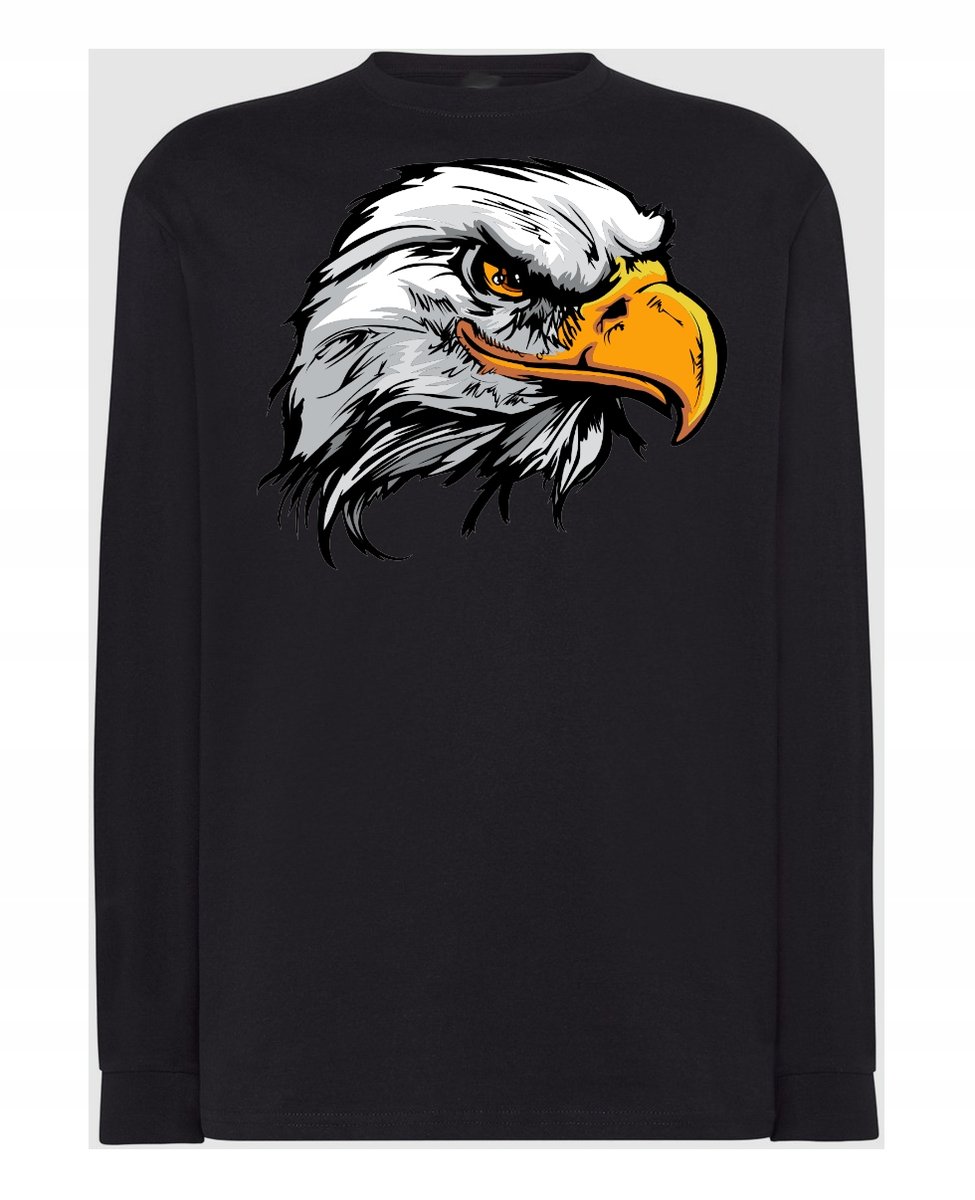 Longsleeve męski nadruk Orzeł Eagle Rozm.5XL
