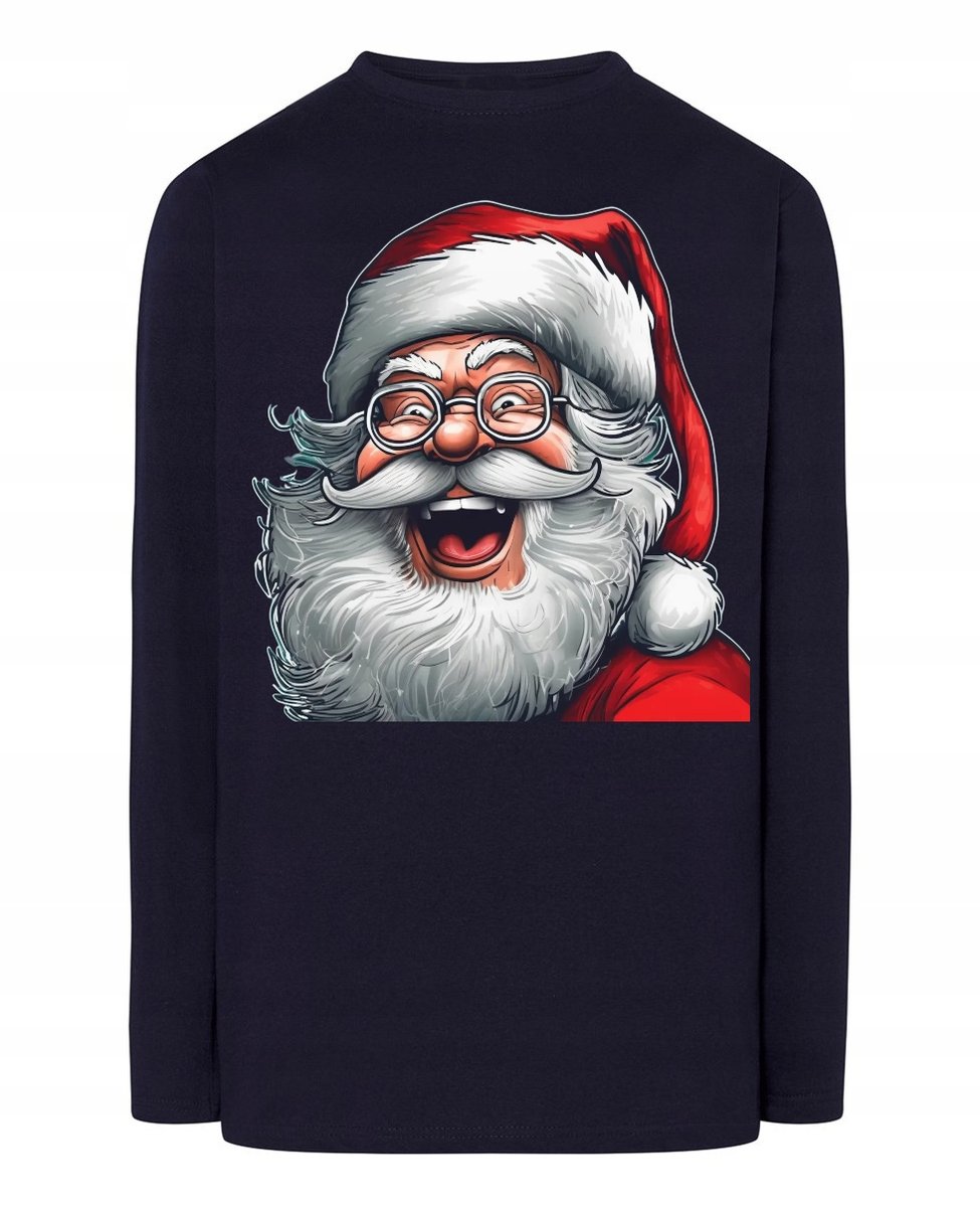 Longsleeve męski Mikołaj Mikołajki Idealny Prezent r.4XL