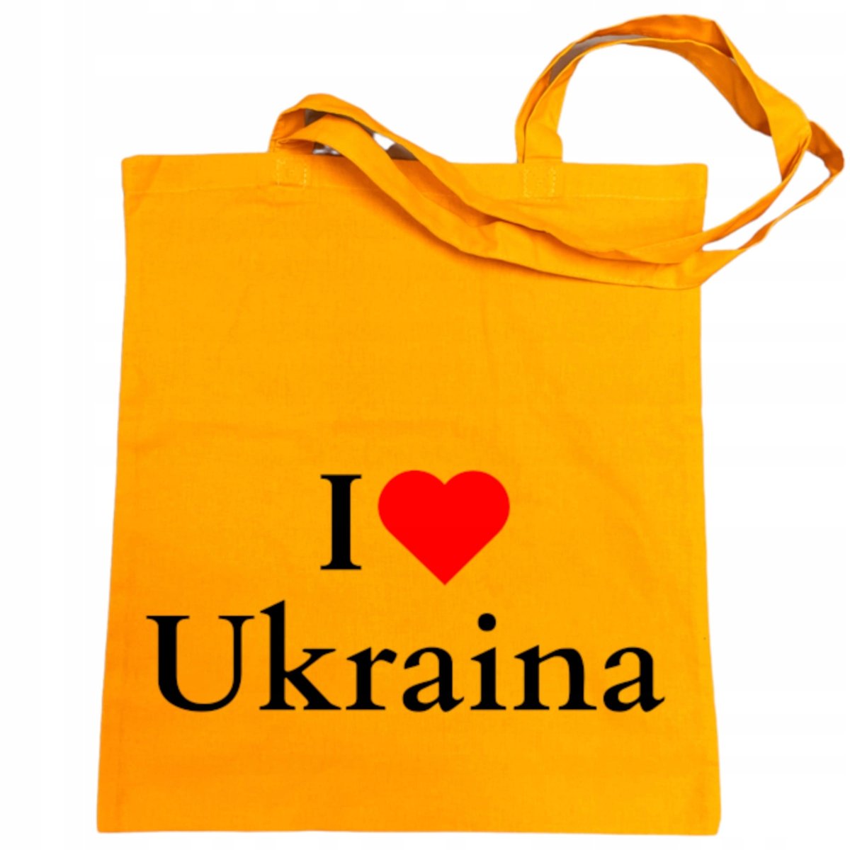 Torba na zakupy nadruk I Love Ukraina Kocham Ukraine