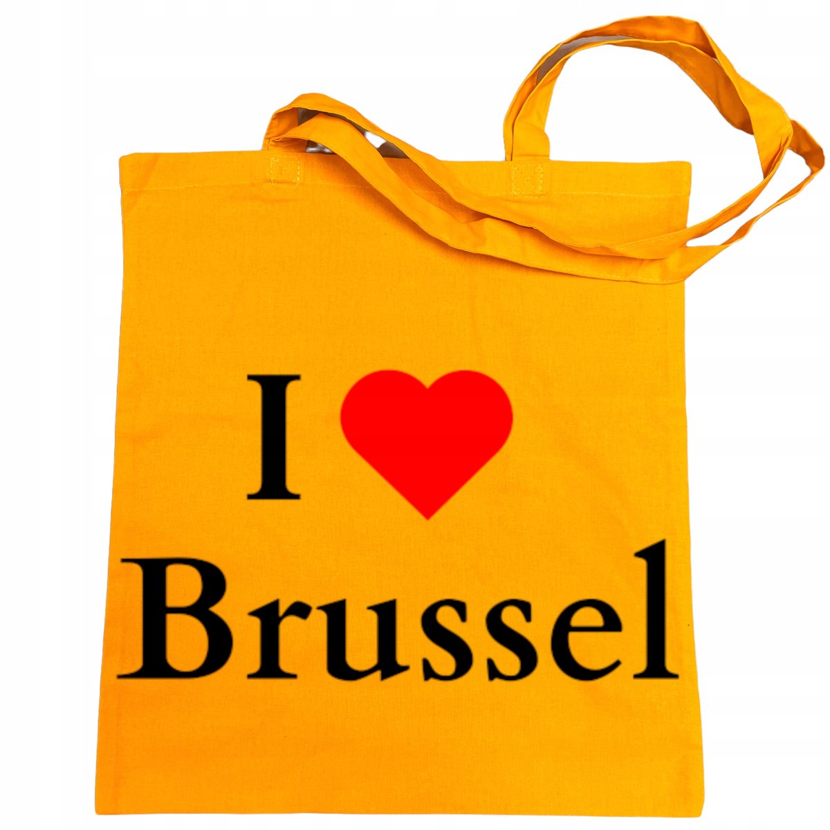 Torba na zakupy nadruk I Love Brussell Kocham Bruksele Belgia