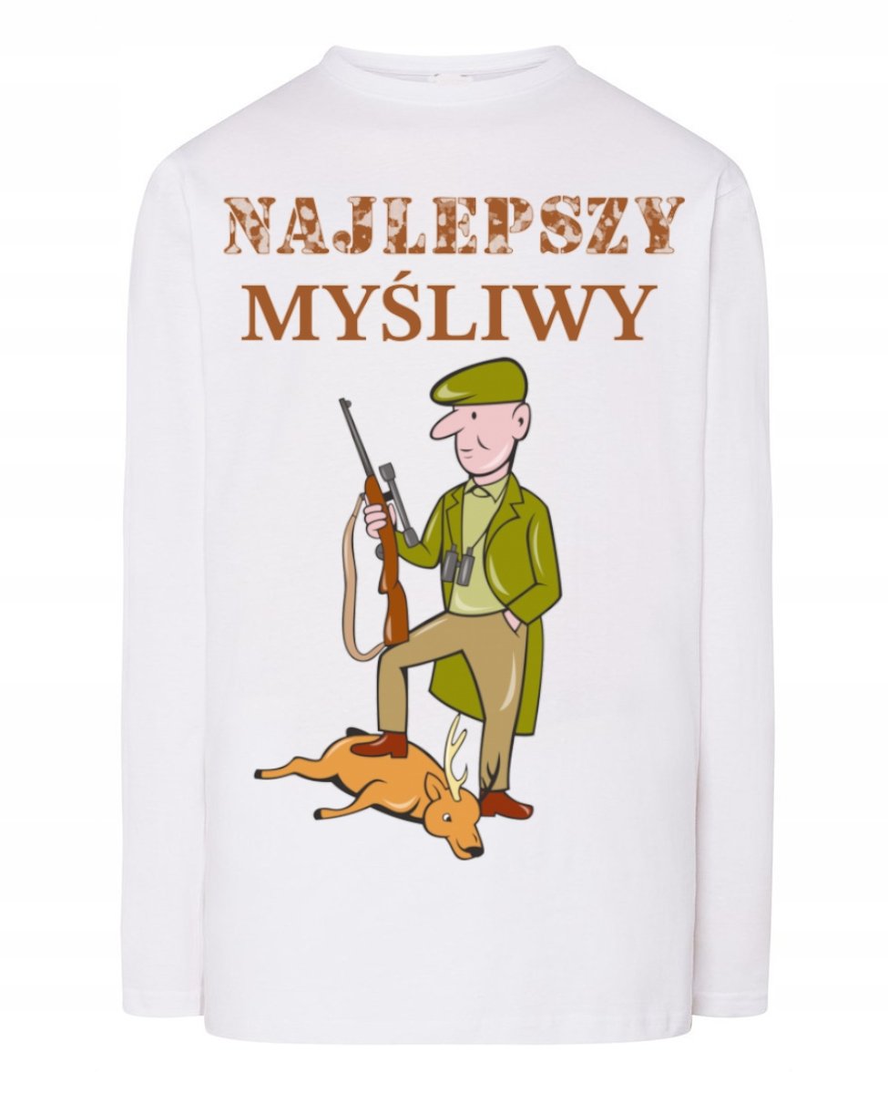 Longsleeve Najlepszy Myśliwy r.5XL
