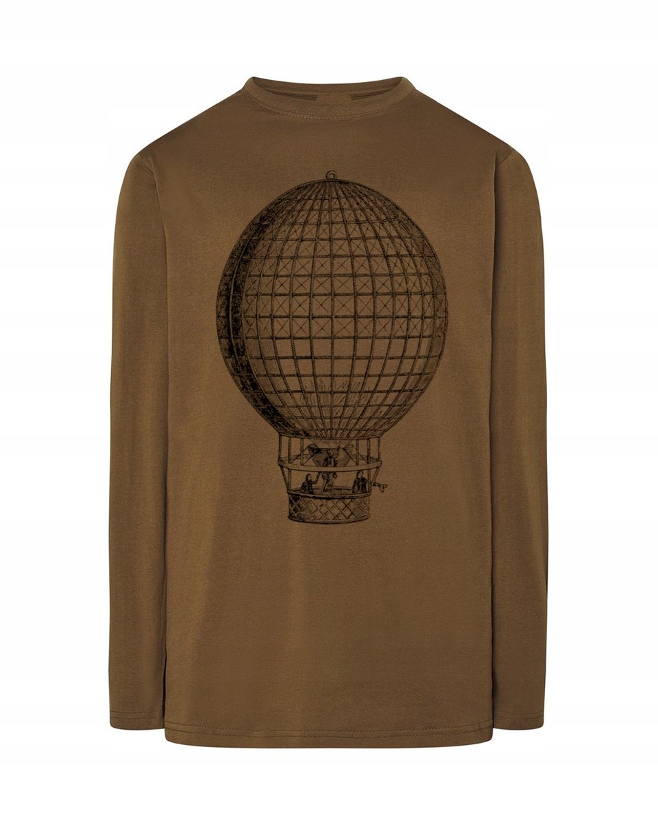 Longsleeve męski FAJNY nadruk BALON r.3XL