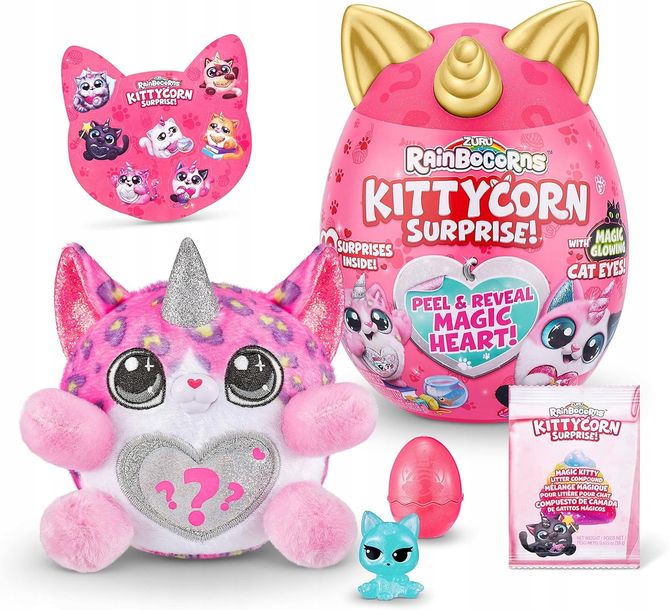 Rainbocorns JAJO NIESPODZIANKA Kittycorn Surprise PLUSZAK KOTEK Jednorożec