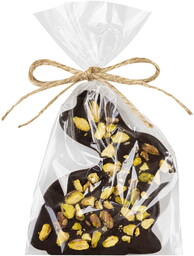 Czekolada ciemna Zajączek z miodem i pistacjami 85 g prezent wielkanoc