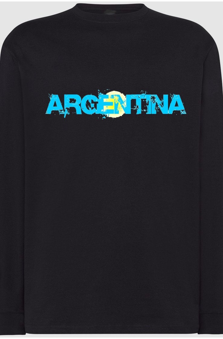 Argentyna Męska Bluza Longsleeve Nadruk r.L