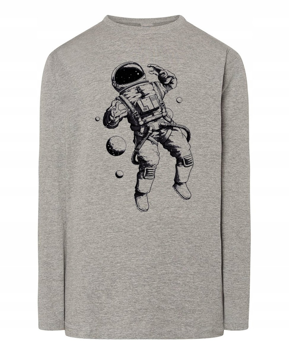 Longsleeve męski nadruk Astronauta r.L