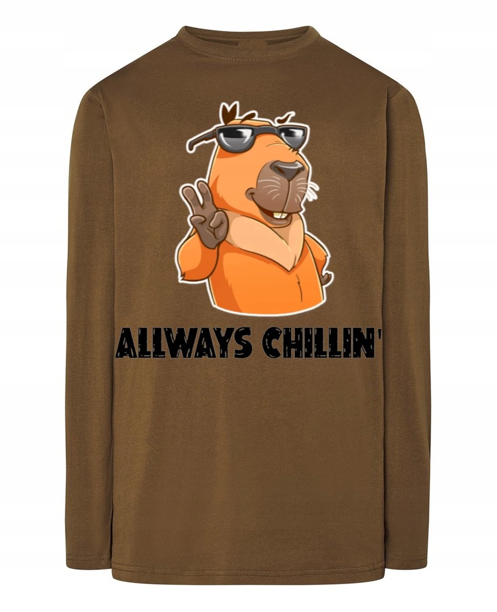 Longsleeve Kapibara Chillin XL