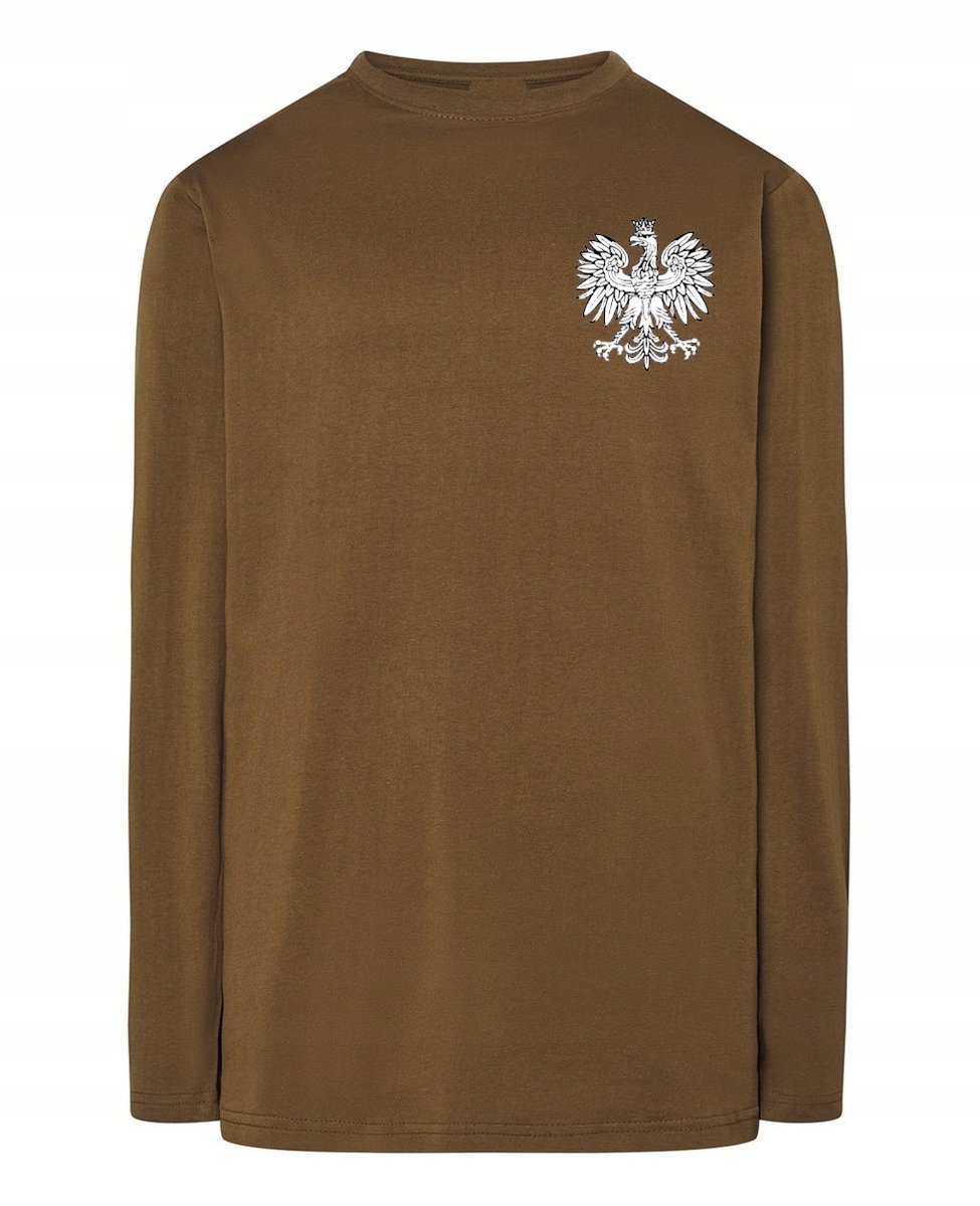 Longsleeve Kibica nadruk Polska Godło Rozm.XS