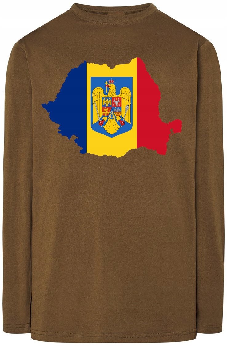 Rumunia Męska Bluza Longsleeve Modna Rozm.XS