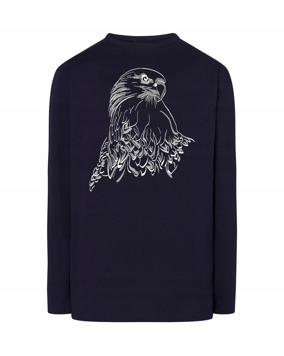 Longsleeve męski fajny nadruk ORZEŁ r.4XL