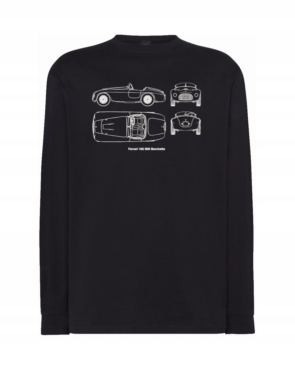 Longsleeve nadruk Ferrari 166 KLASYK r.4XL